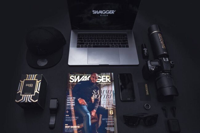 swagger black notebook