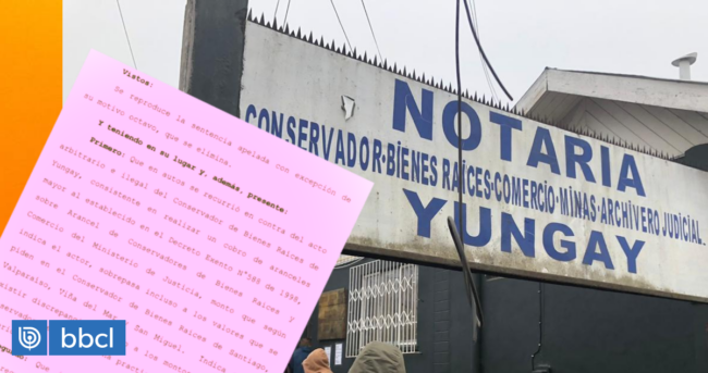 "Monopolio legal": Corte Suprema confirma cobro excesivo de más del 380% en notario en zona rural