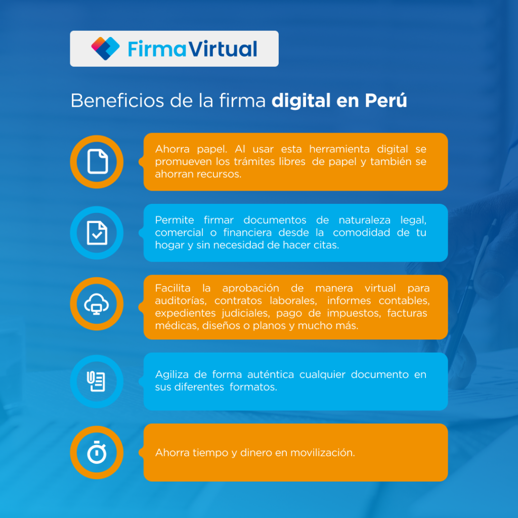 Los 4 beneficios de la firma digital en Perú (2023)