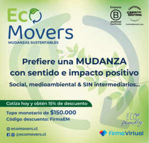 EcoMovers Convenio FirmaVirtual