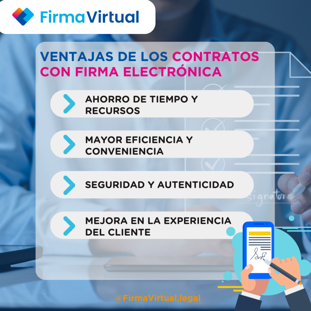 Ventajas de los contratos con firma electrónica