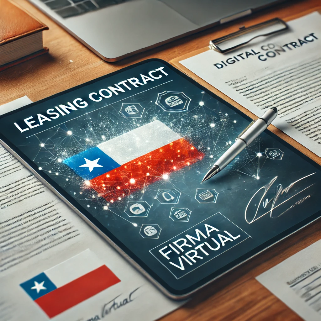 el contrato de leasing en Chile de FirmaVirtual