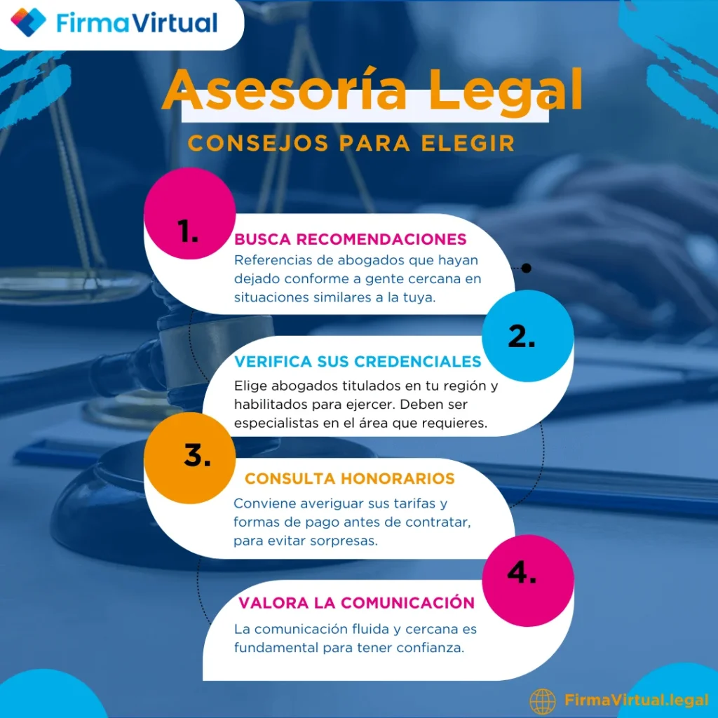 Consejos para elegir un servicio de asesoría legal adecuado
